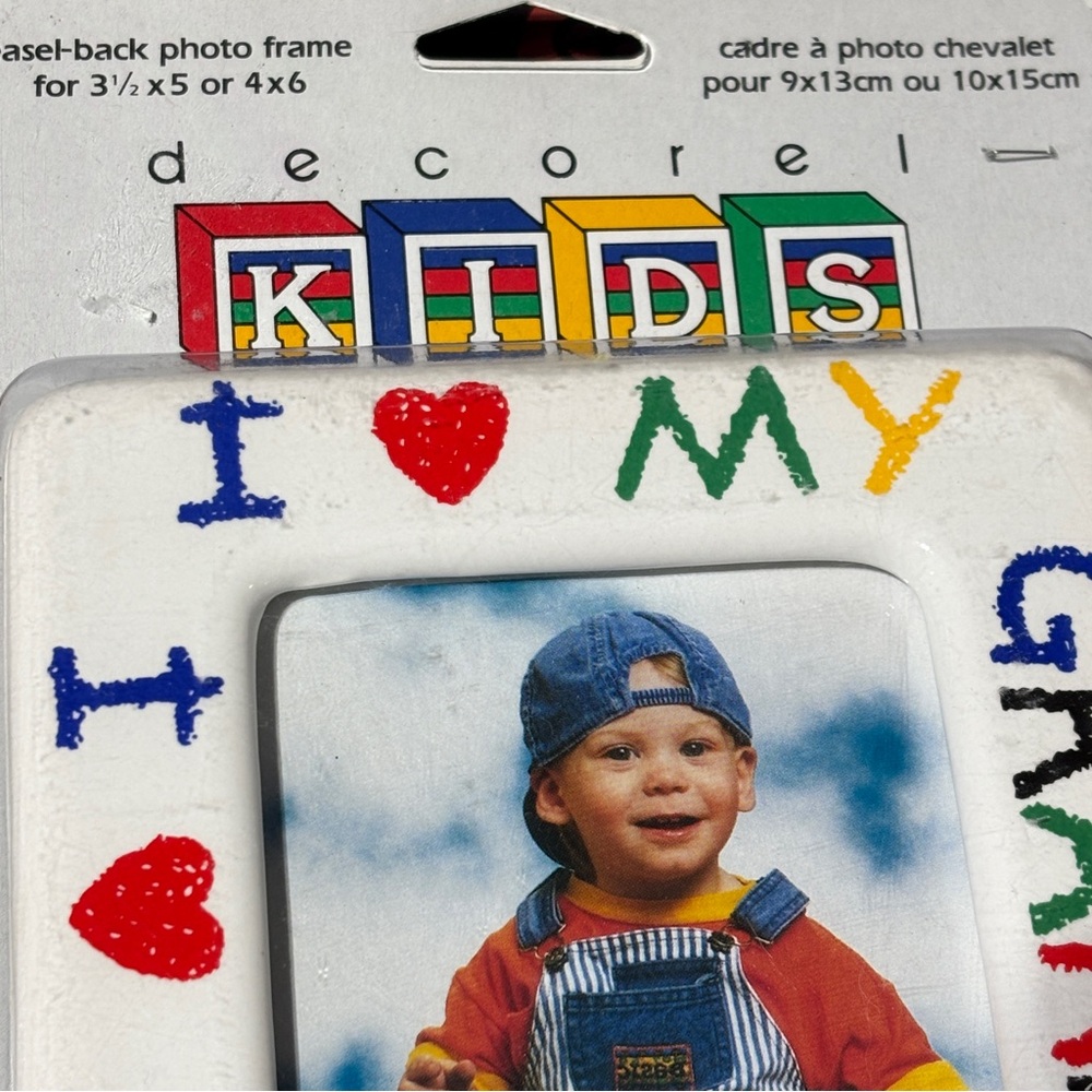 Vintage I love my grandma ceramic colorful Mother’s Day 6"x4" 90s - Picture 8 of 9